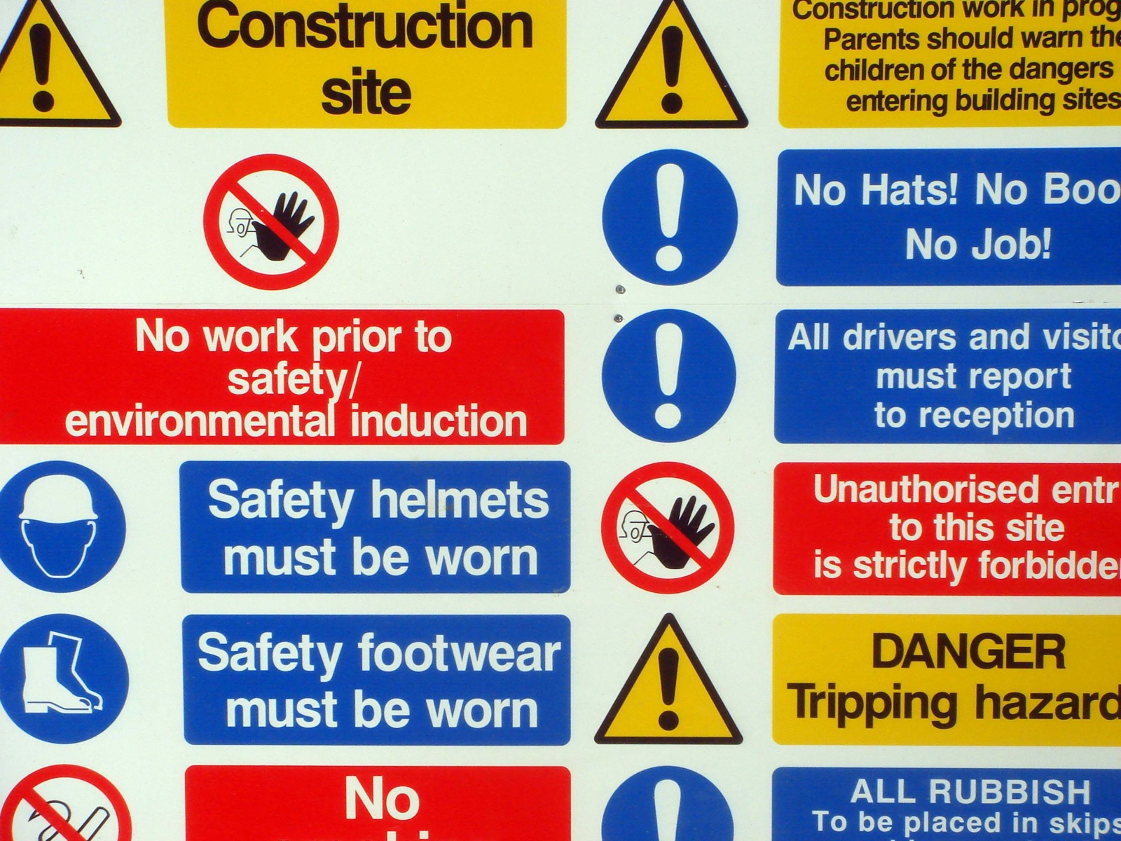 Health-and-Safety-Multi-board-signs-posted-on-flickr-by-observista